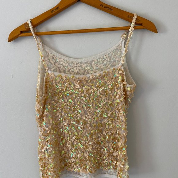 Sequin Camisole Top - Picture 2 of 4